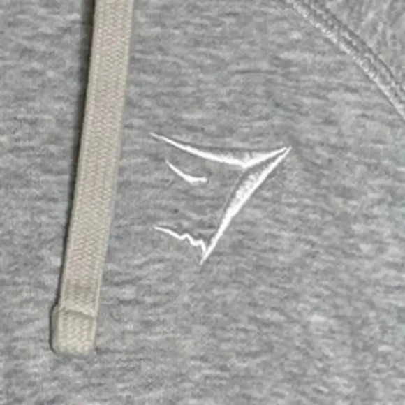 Gymshark Unisex Gray Sweatshirt Hoodie Size M - Picture 4 of 6